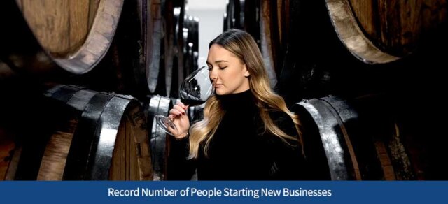 Record Number of People Starting New Businesses