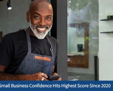 Small Business Confidence Hits Highest Score Since 2020