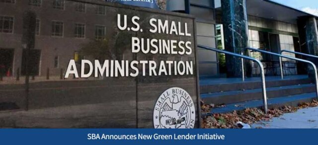 SBA Announces New Green Lender Initiative